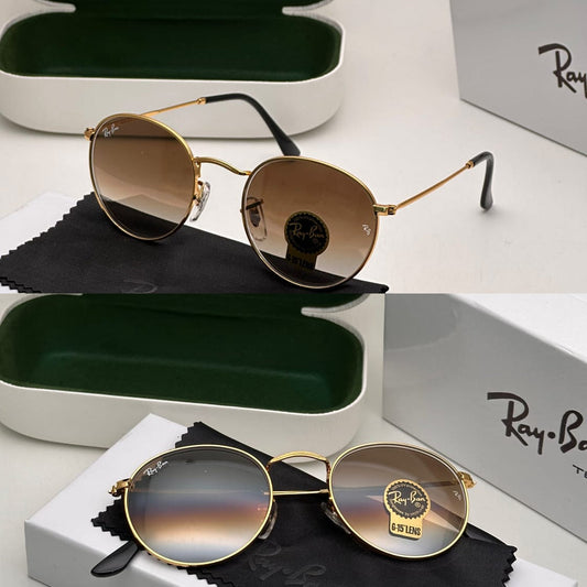 Latest Fancy All Season Special Ray Ban RB Round Trending Hot Favorite Fashionable Sunglass For Unisex.